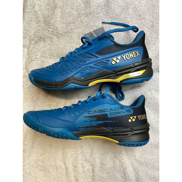 Yonex Cascade Drive Shoes Mens 7 Womens 8.5 Teal Athletic Badminton Y2K Retro - Picture 4 of 10